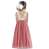 Sinead - Lace Flower Girl Dress or Princess Party Dress.